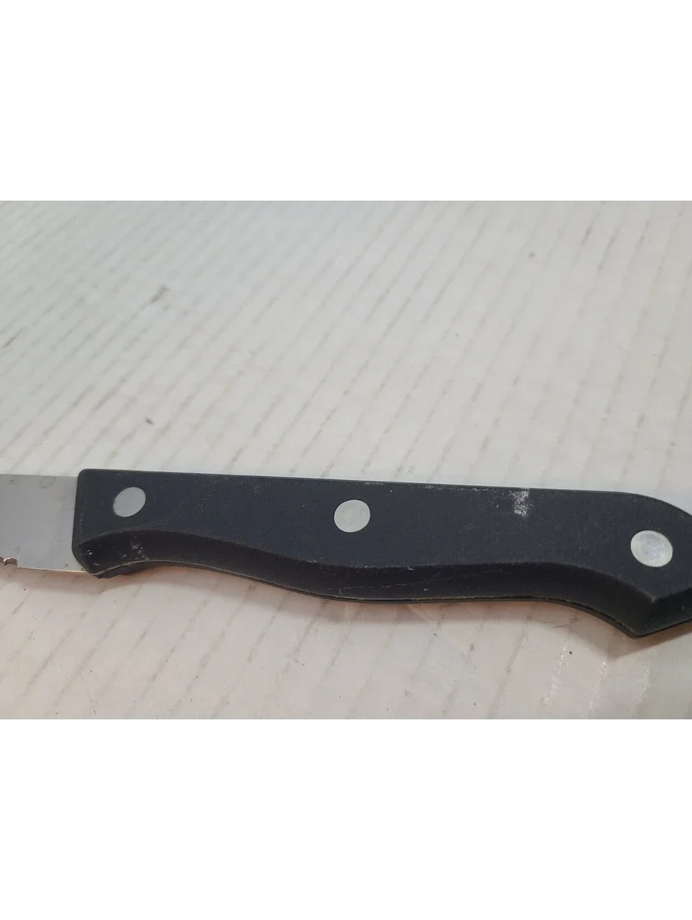 World Tableware Round Tip Serrated Stainless Commercial Restaurant Steak Knife
